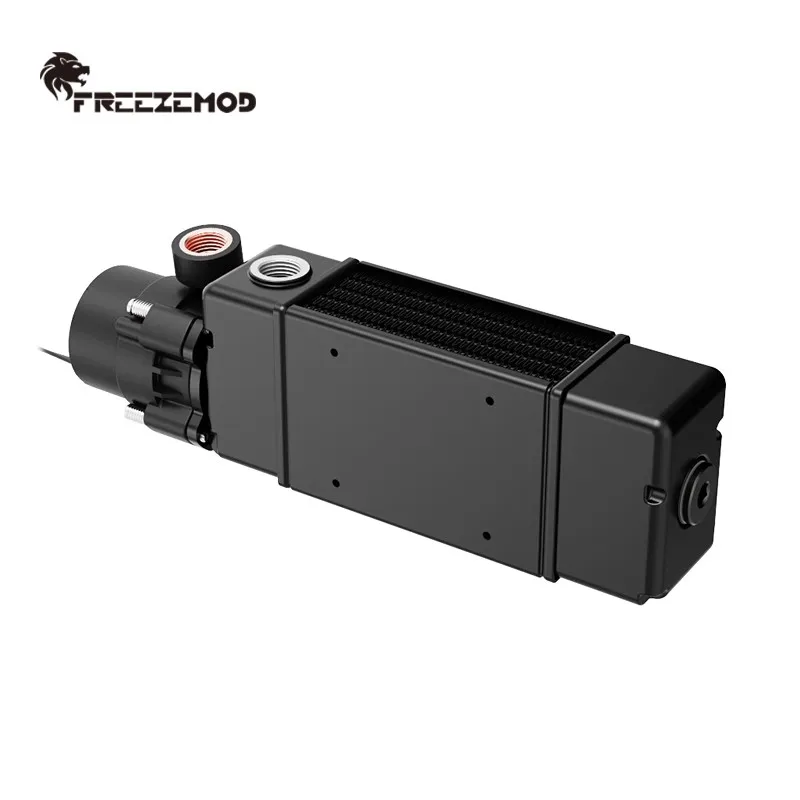 FreezeMod SR-LH65T3X40-150 Small AIO Pump+Radiator Row Module, for Robot / UAV Liquid Cooling ,