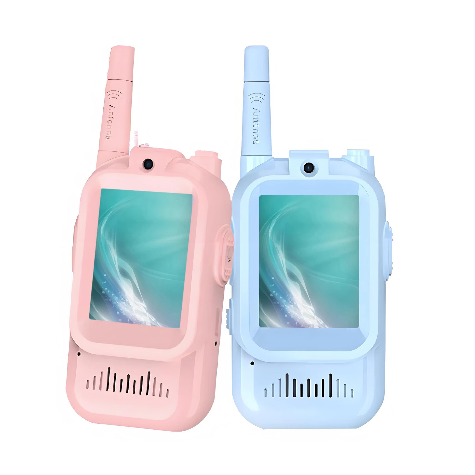 Citofono portatile per bambini con videocitofono Walkie Talkie Schermo da 2 pollici per ragazzi e ragazze di 3 4 5 6 7 8 anni