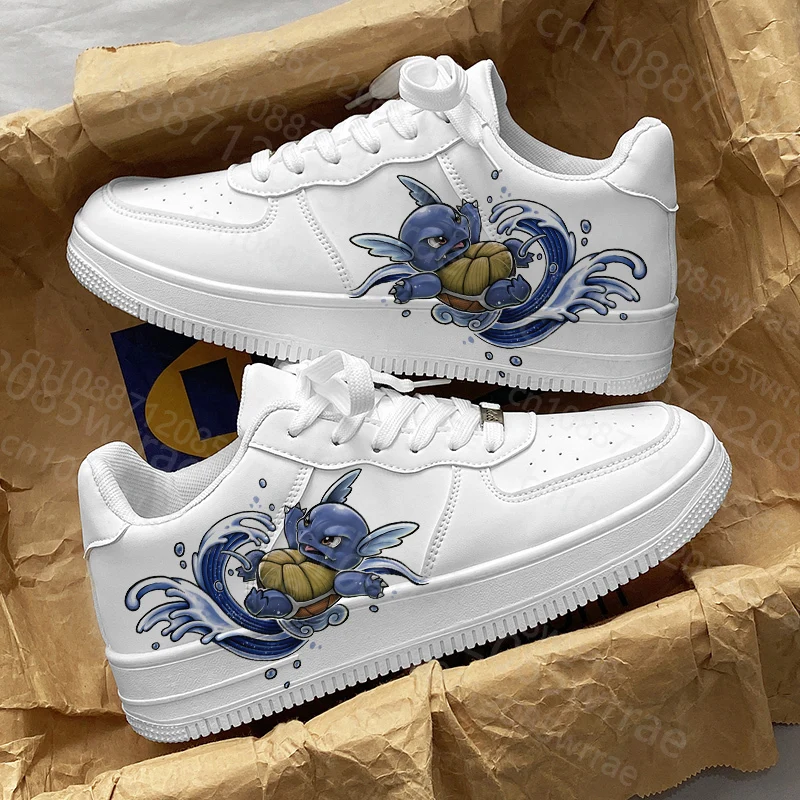 أحذية البوكيمون الكرتونية المراهقات الفتيان عالية أعلى في الهواء الطلق كرة السلة الرياضة عارضة الرجال امرأة أحذية 3D طباعة أحذية رياضية