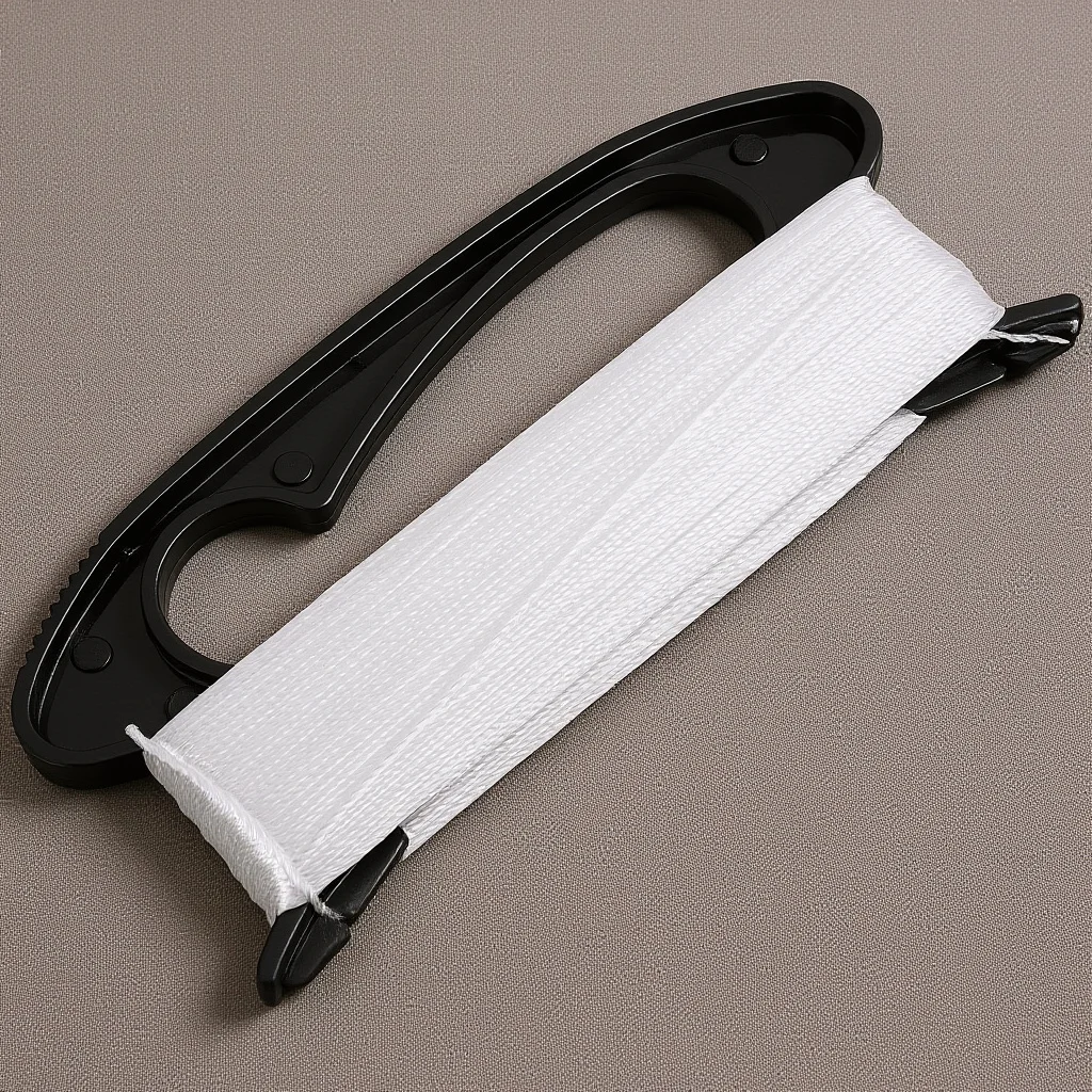 100M Flying Kite String en hoogwaardige kunststof wikkelplank Outdoor recreatieaccessoire voor vliegerliefhebbers Zwart