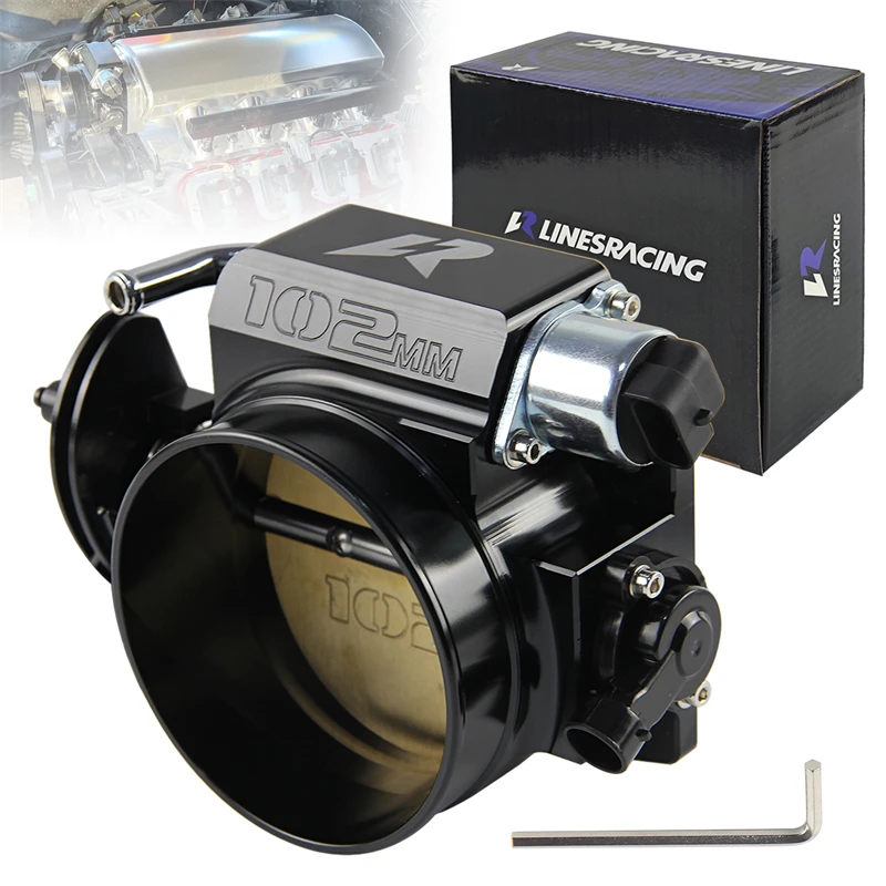 102MM Throttle Body+TPS IAC Fit For Chevy GM Gen III LS1 LS2 LS3 LS6 LS7 SX LS LSX Aluminum
