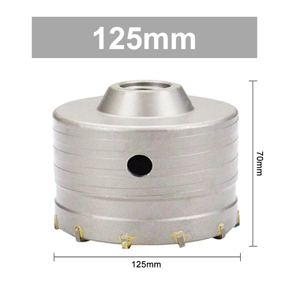 Boren Voor Betonnen Muurgatzaag Sds Plus Schacht Hamerboor Cement Steensnijgereedschap 30-160Mm Metselwerkgereedschap