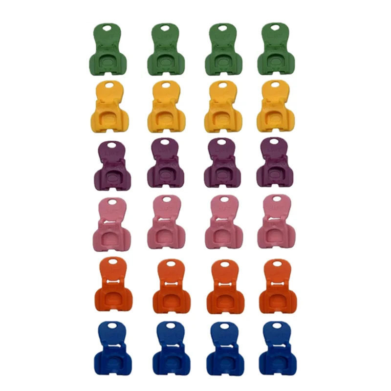 

GTBL 24Pack Complete Cover Easy Tab Opener Colorful Drink Can Protector Cap For Parties Bbqs Beach