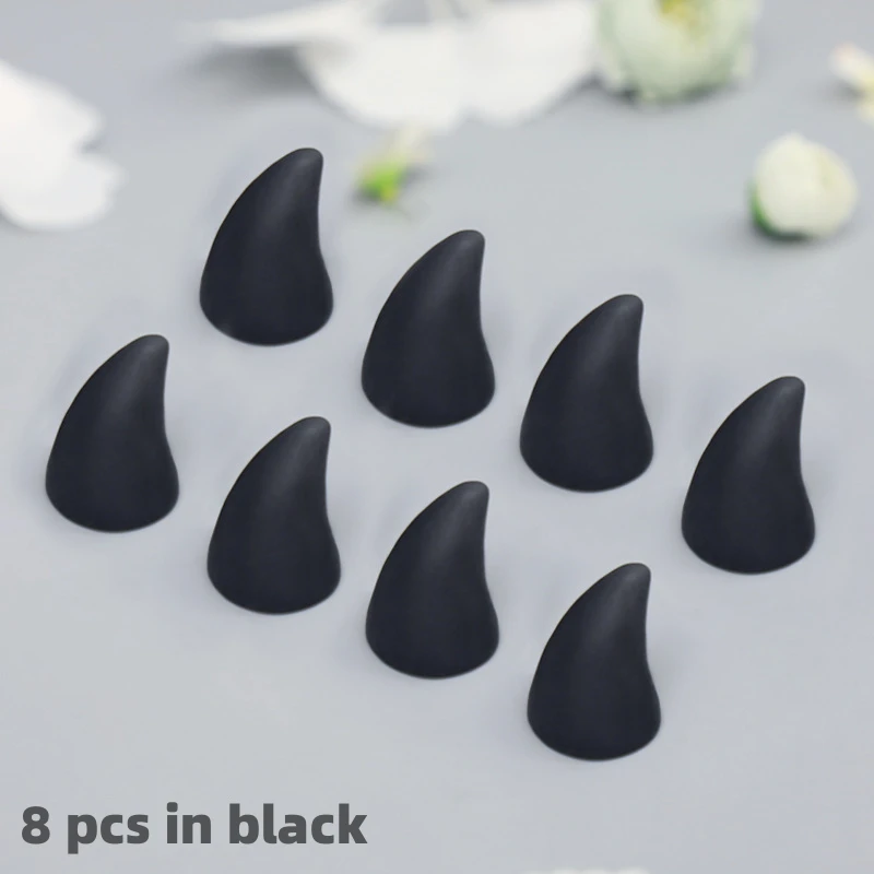 8 PCS/Set Hand-made Animal Gloves Accessories Fursuit Anime Claw Cos Props Accessories DIY Imitation Obtuse Nails Multi Colors