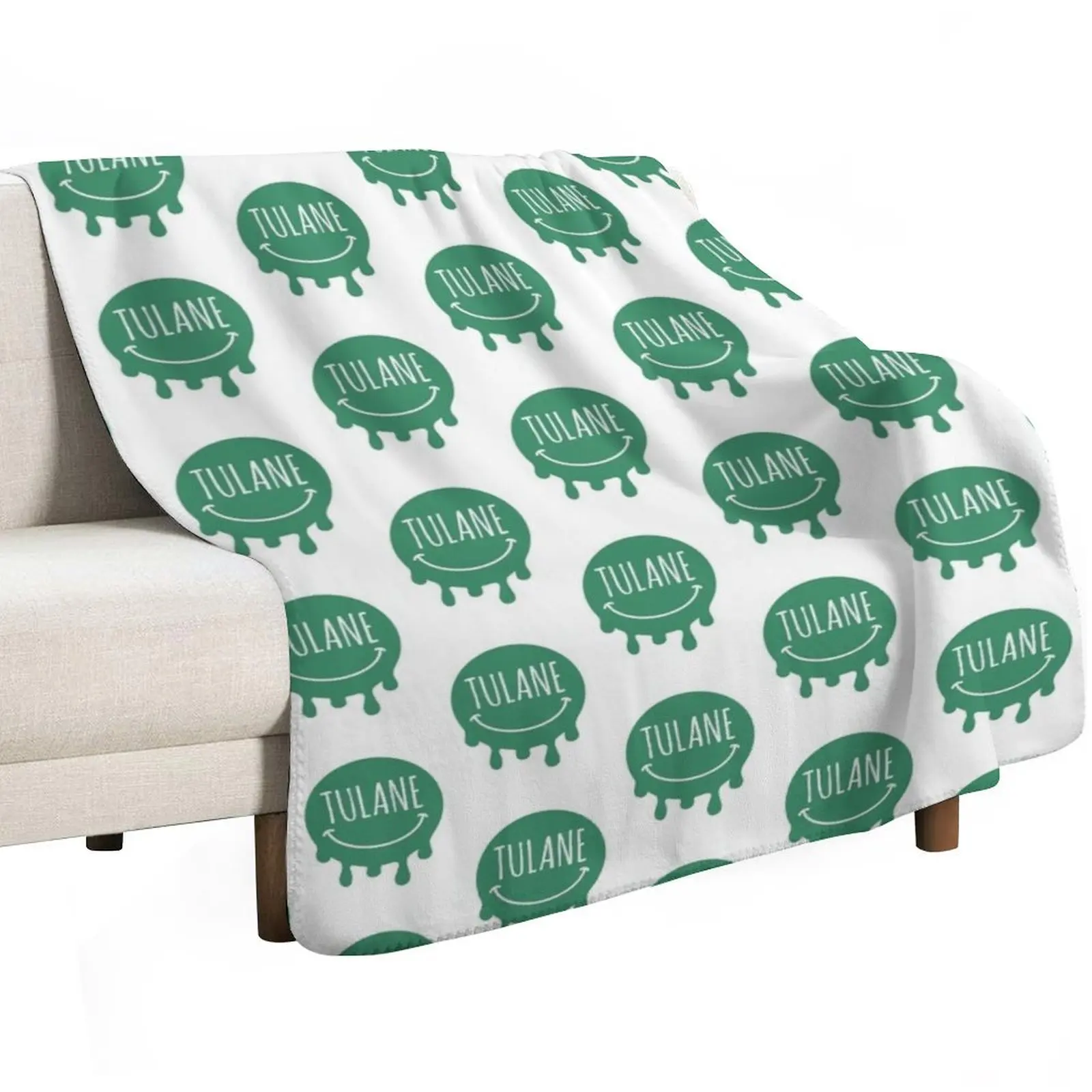 

tulane Throw Blanket christmas gifts for winter Thin Custom Blankets