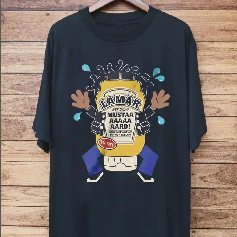 Kendrick Lamar Rapper MUSTARD MEME T Shirt Full Size S 5XL