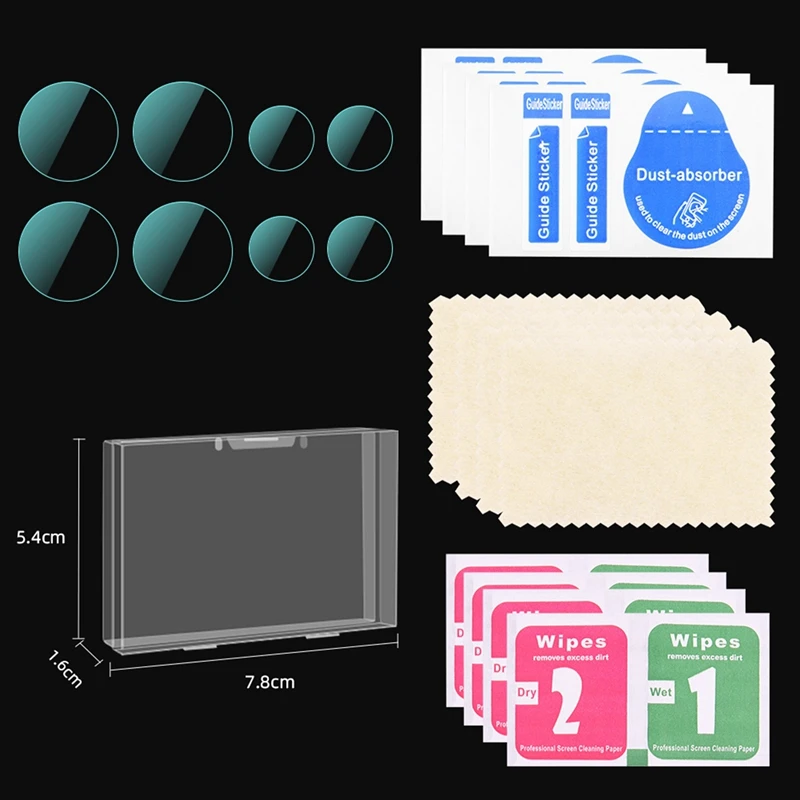 فيلم واقية للعدسة ل dji mini 4 pro الطائرة بدون طيار ، الزجاج المقسى ، استشعار الرؤية ، حامي الشاشة