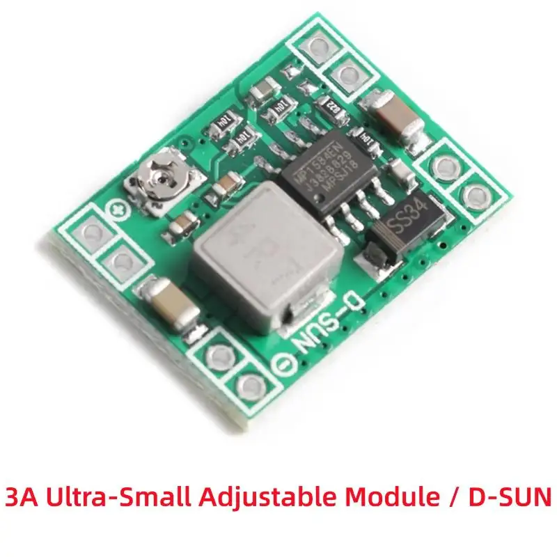 1Pc DC-DC Adjustable Step Down Module Mini MP1584 4.5~28V To 0.8~20V 3A Voltage Reducing Board