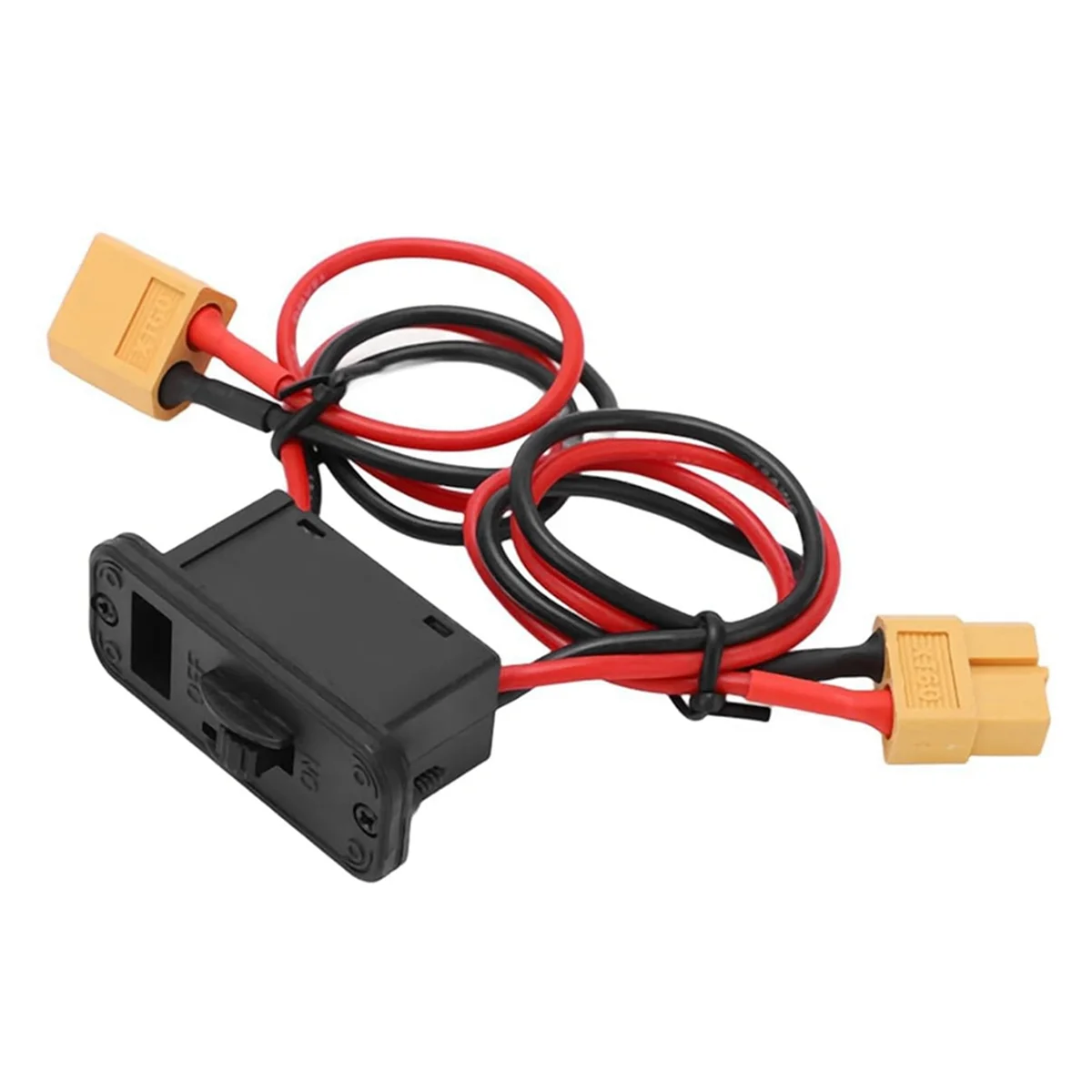 Compatible RC Airplane Switch,18AWG Large Current Switch with Plug,Heavy Duty on/Off Switch for RC Model Airplane