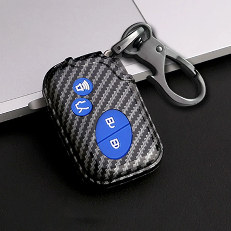 High Quality Carbon Fiber ABS Car Key Shell Cover, Suitable for Lexus GS430 ES350 GS350 LX57 IS30 RX350 IS250 Key Shell Bag
