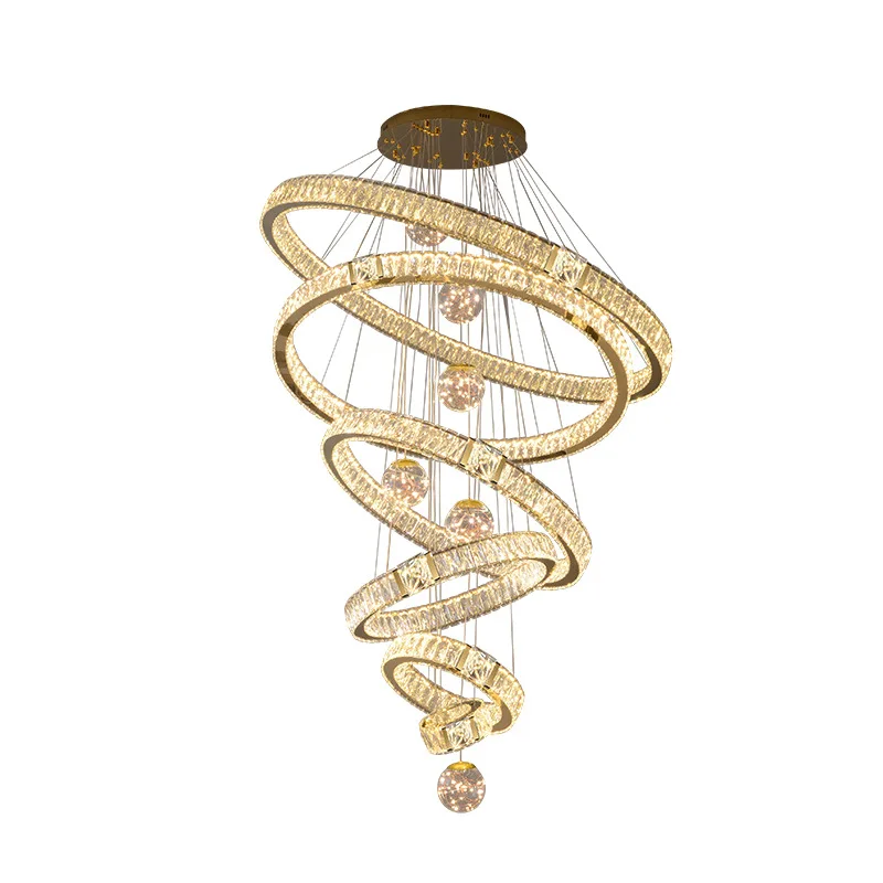 

Atmospheric living room light led chandelier, modern and simple personality, creative room master bedroom light