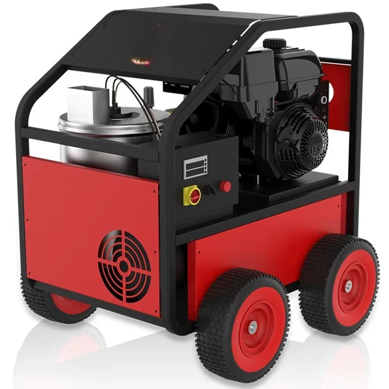 15HP 250bar 3600psi Limpiador industrial Lavadora de motor Hidrolavadora Lavadora a presión de agua caliente