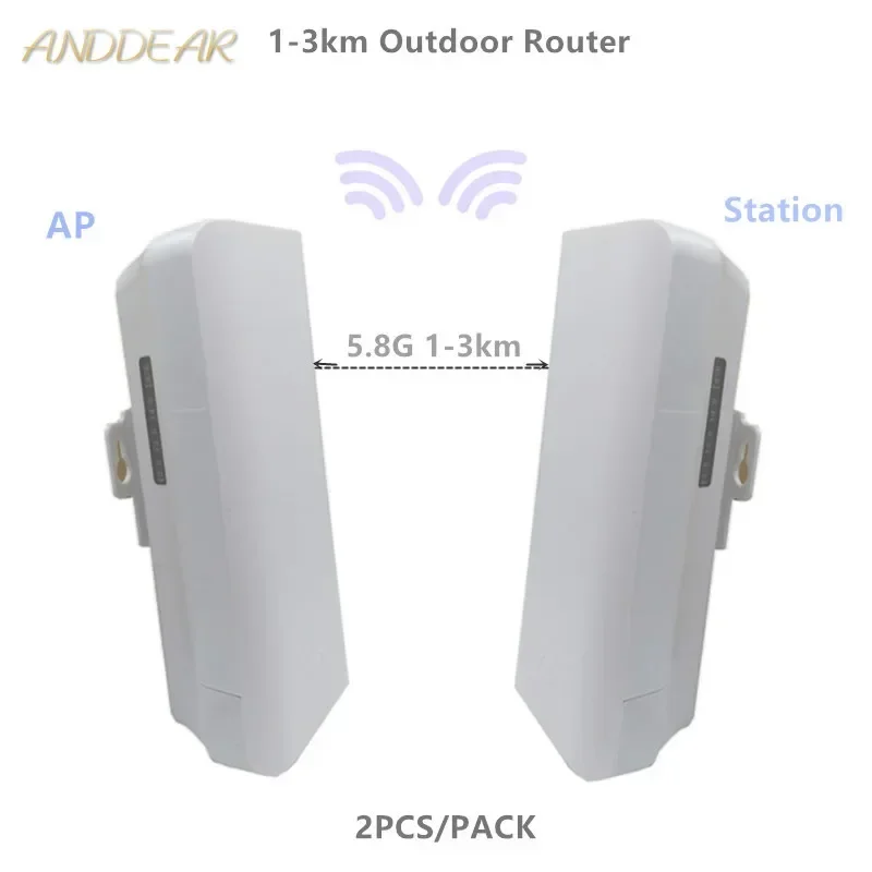 9331 206 1-3km Chipset WIFI Router WIFI Repeater CPE Long Range 300Mbps5.8GOutdoor AP Router  AP Bridge Client Router repeater