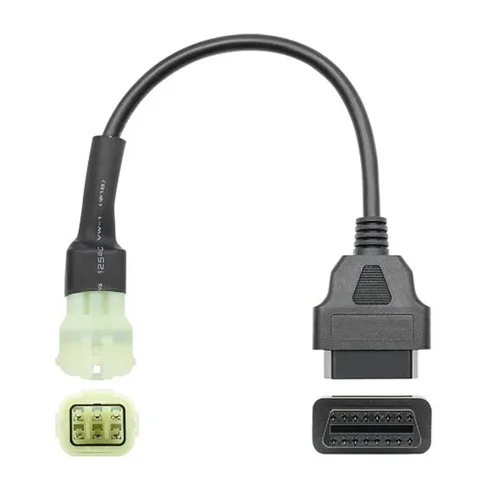 Разъем OBD2 для мотоцикла KTM 6-контактный адаптер для мотоцикла 6-контактный удлинительный кабель OBD 2