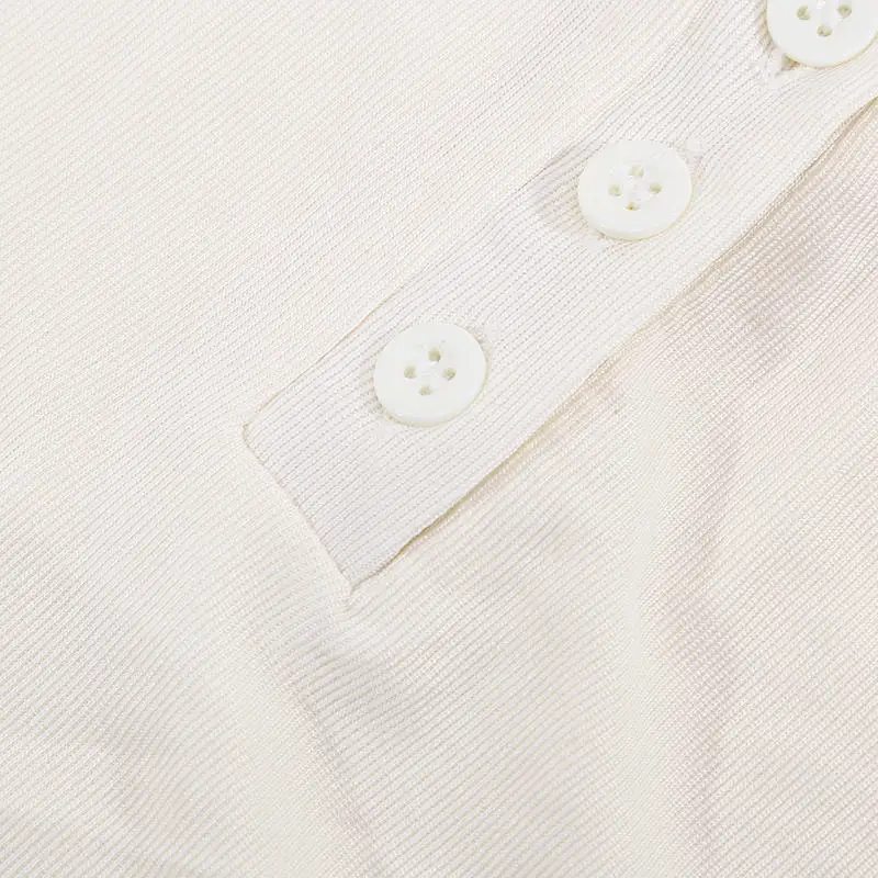 Trendiges Langarm-T-Shirt mit Knöpfen 2026 Neue Spicy Girls Figurbetonte Schlankmachende Basic-Oberteile Vielseitige Lässige O-Ausschnitt Einfarbige T-Shirts – Detail 12