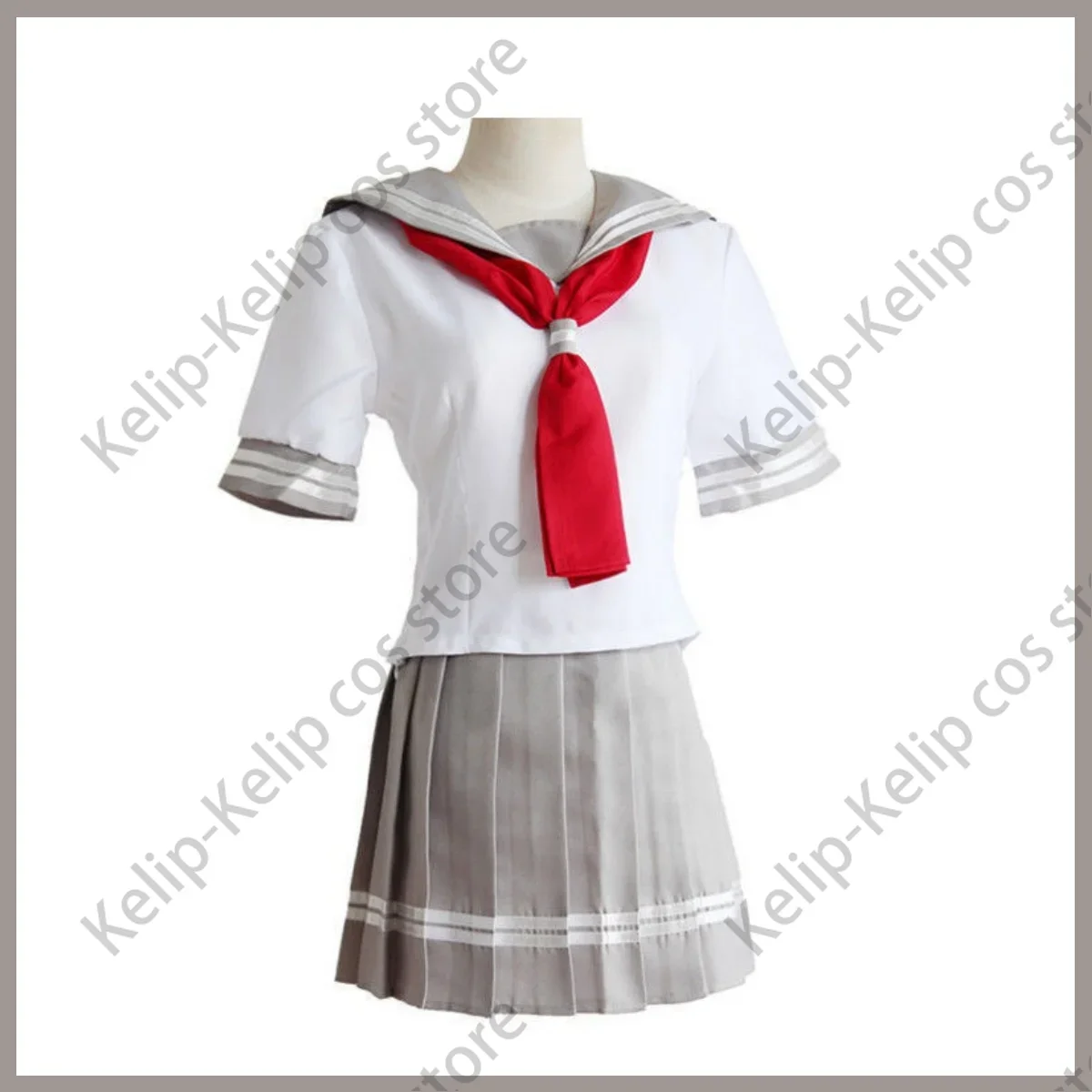 Anime LoveLive!Sunshine!! Takami Chika Cosplay Costume Wig Japan South Korea JK School Uniform Woman Sexy Campus Sailor Suit