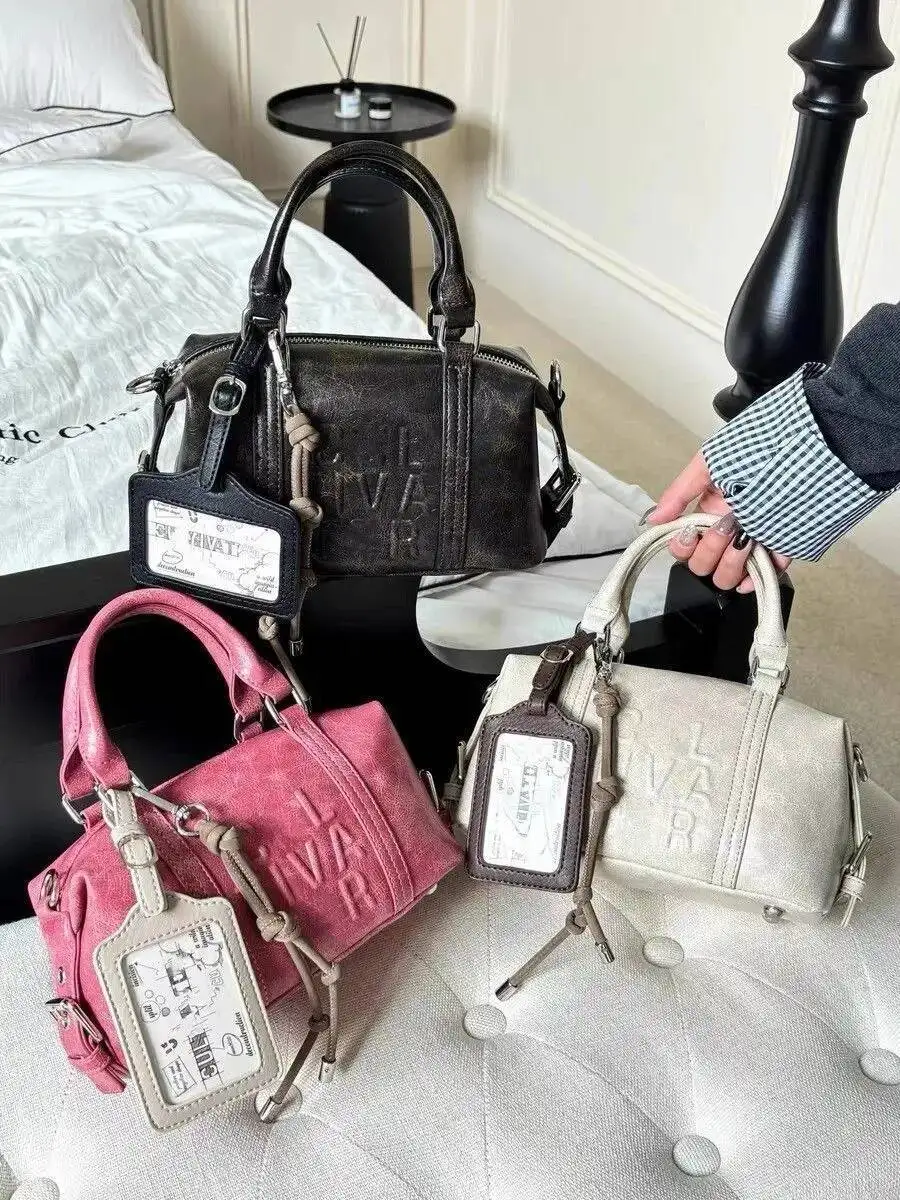 

Bloom Haruku Handle Y2k Hand Wallet Women Pu Leather Hot Girls Casual Crossbody Bags Ladies Retro Design Bag Chic