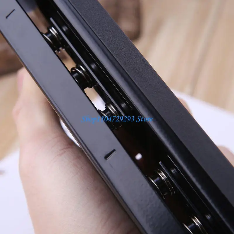 Y2GD 6 orifícios Cutter artesanal Cutter Ajustável DIY Poncelador papel folhas soltas