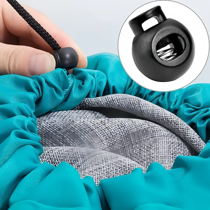 Bild 6: 23 Stück schwarze, robuste Kugelschnallen, Sicherheitsverschluss, langlebig für Rucksäcke, Schnürsenkel, Paracords