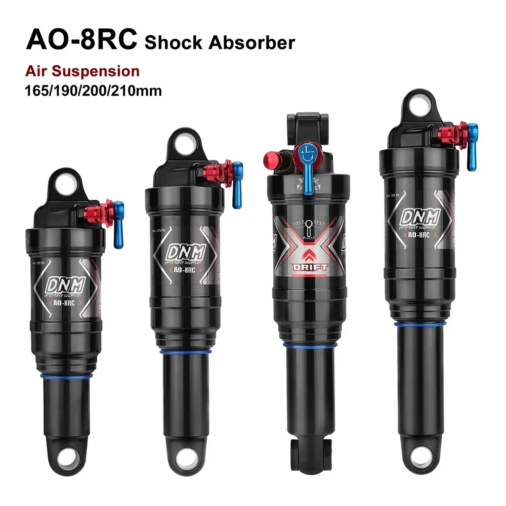 

AO-8RC Bicycle Rear Shock 165/190/200/210/230mm Air Suspension Downhill MTB Mountain Bike Shock Absorber