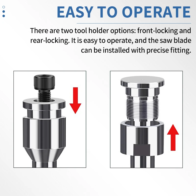 

UFS TAP Пильное полотно, фреза для обработки канавок, режущий инструмент по металлу с ЧПУ, закаленный фиксатор, 4 мм, 5 мм, держатель вала пильного полотна