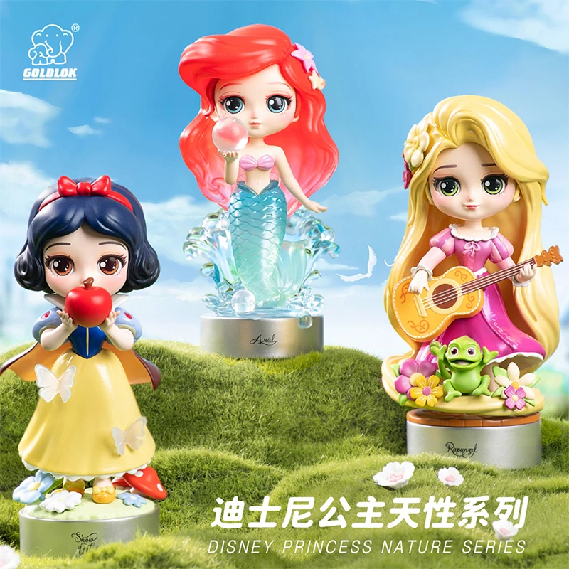 

Disney Princess Series Action Figures Cartoon Desktop Decor Toys Adult Kids Collectible Surprise Birthday Gifts Princess Ariel