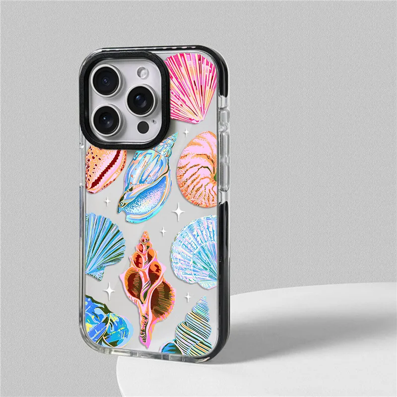 الحيوانات القط قضية الهاتف آيفون 17 16 15 14 13 12 11 برو ماكس XR 7 8 زائد SE 2020 2022 البسيطة الهواء لينة بولي TPU للصدمات الغطاء الخلفي