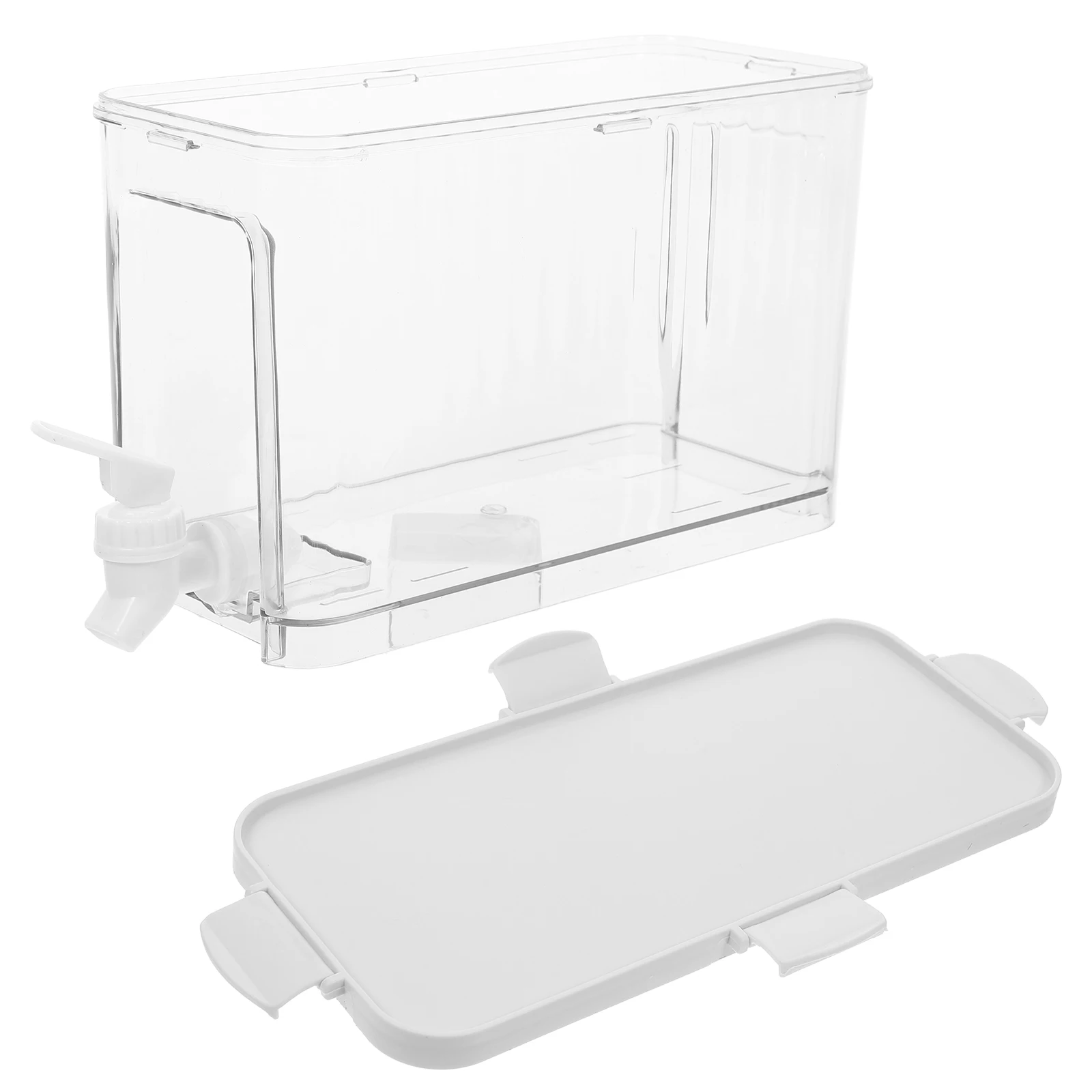 

Large Capacity Beverage Dispenser with Faucet Cold Water Container for Fridge Juice Jug Drink Kettle Refrigerator Bucket