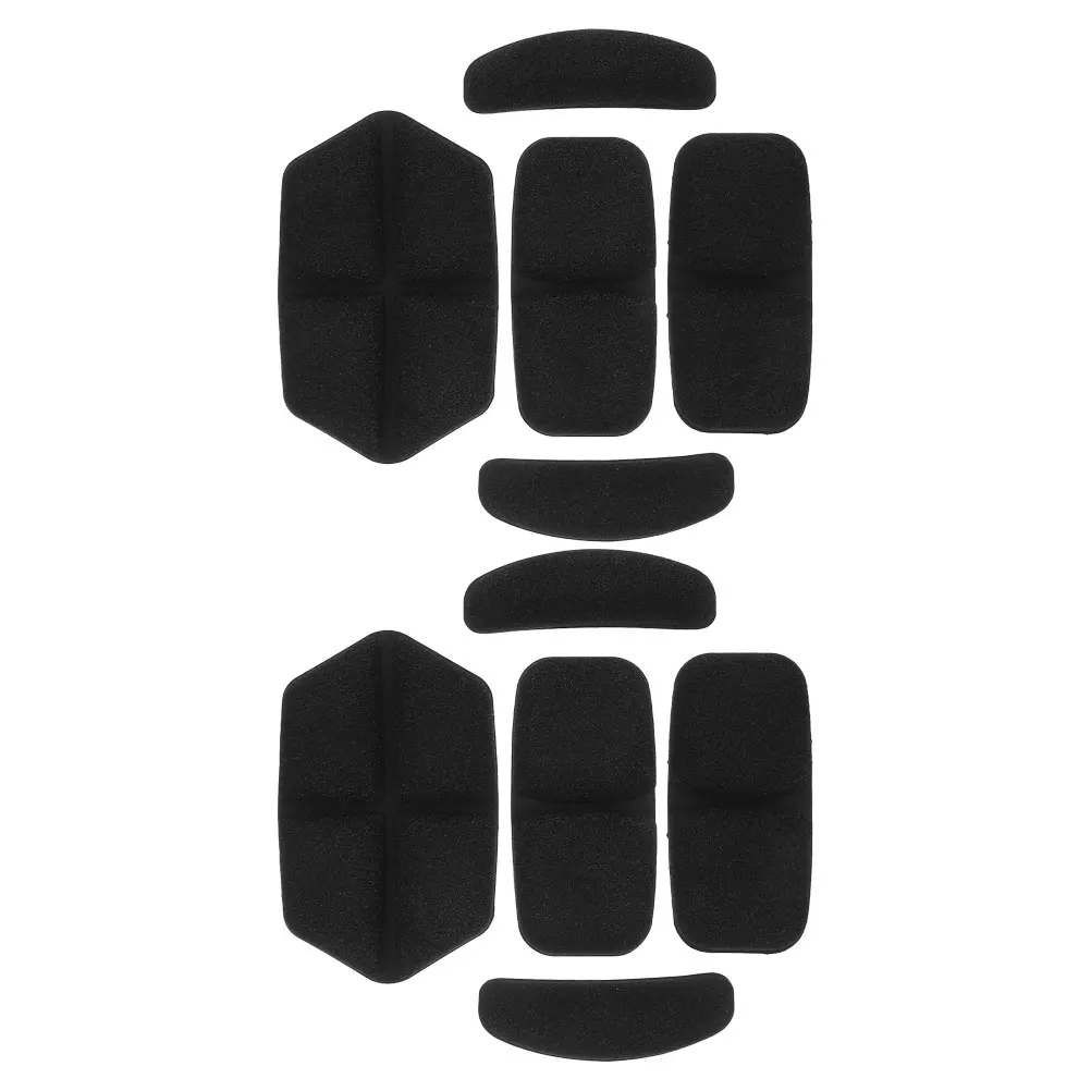 10pcs Pads Inserts Sponge: Self-Adhesive Bike Liner Pads Breathable Washable Sweat Absorbent Cycling Motorcycle