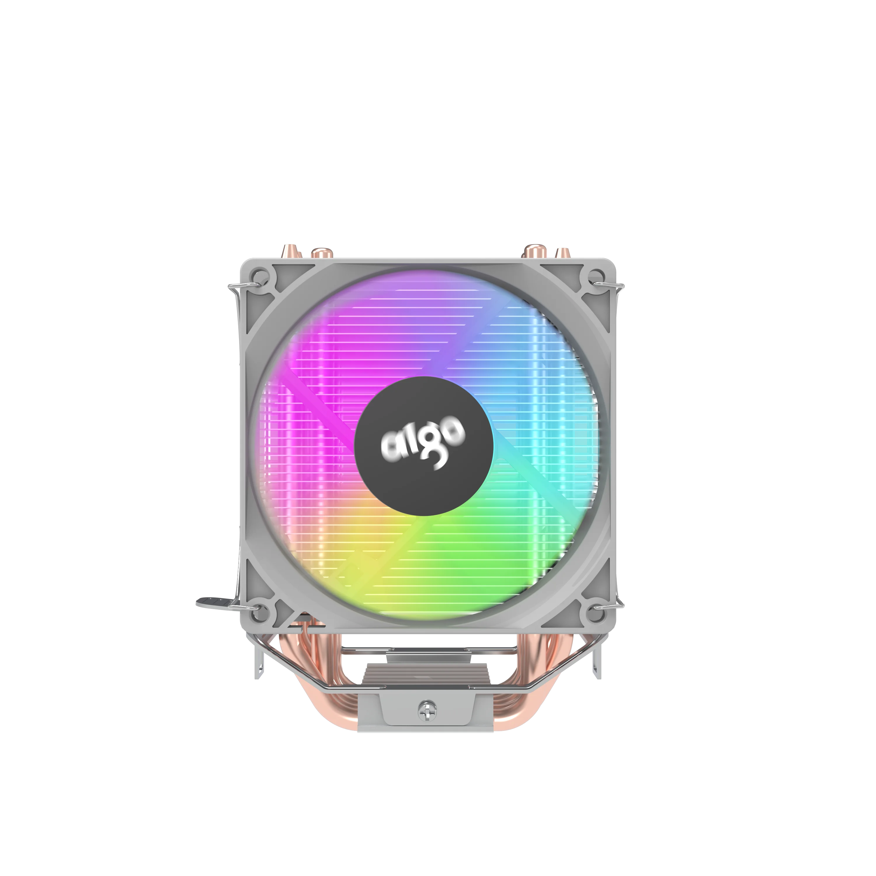 Aigo ICE CPU-Kühler 2 4 6 Heatpipes PC-Kühler PWM 3PIN 90 mm CPU-Kühlung Silent RGB-Lüfter für Intel 1700 1150 1156 1366 1155 AMD