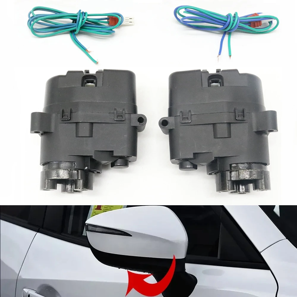 

For Mazda 6 Atenza 2014-16 CX-3 CX3 2016-23 Car Side Rearview Power Folding Motor Engine Electric Mirror Fold Actuator Assembly