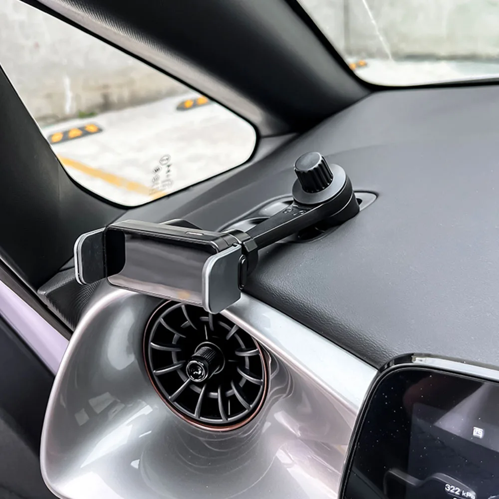 

For BYD Dolphin Smart Driving Edition 2025 Car Electric Phone Holder ABS Material Car Modification Supplies Easy To Operate