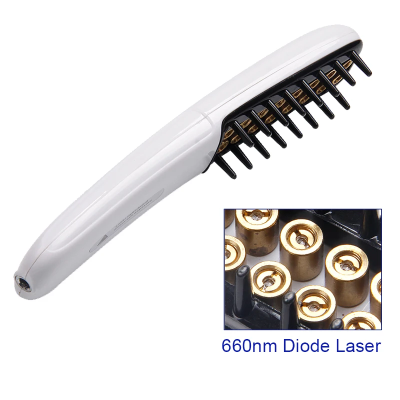 The New mini red light laser organic hair care treatment hair growth brush