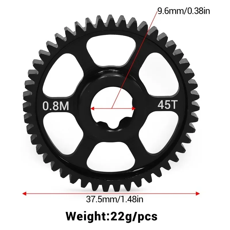 

FOR MINI MAXX Mini smallX#10756 Carbon steel0.8M45TBig tooth W253
