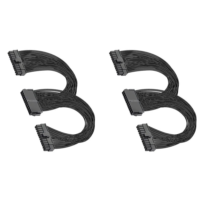 

A66F-2X двойной блок питания 24-контактный разветвитель материнской платы ATX, 24-контактный (20 + 4) для удлинительного кабеля материнской платы ATX