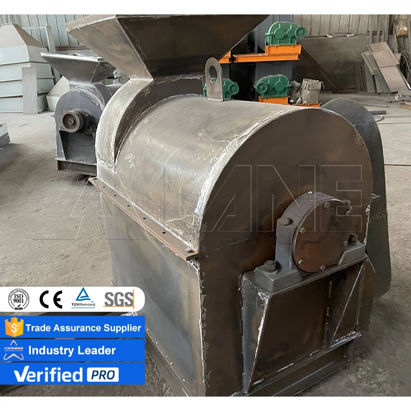 Dry And Wet Material Crusher Horizontal Type Shaft Crusher Compound Fertilizer Urea Organic Fertilizer Crusher