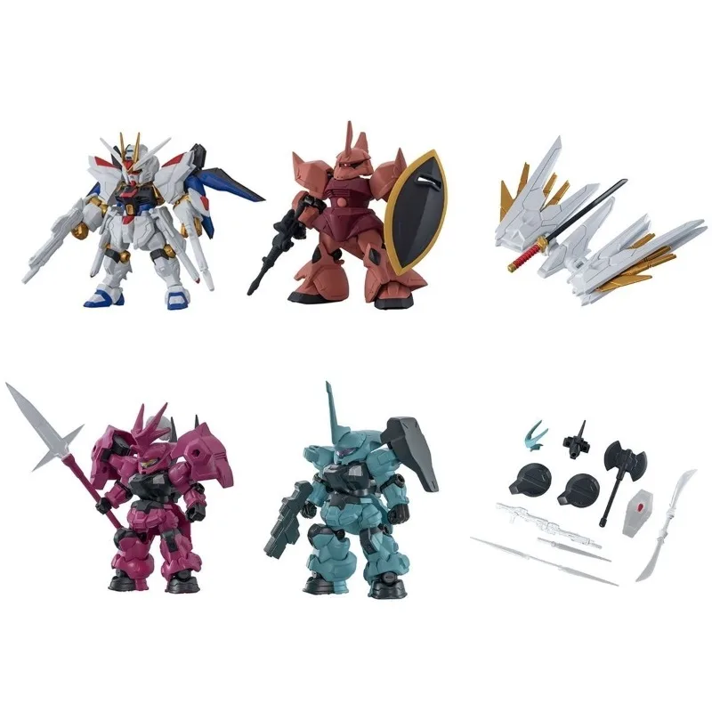 Bandai Original Mobile Suit Gundam: the Witch from Mercury Seed Gashapon Mobile Suit Ensemble MSE 28 Anime Figure Model Toy Gift