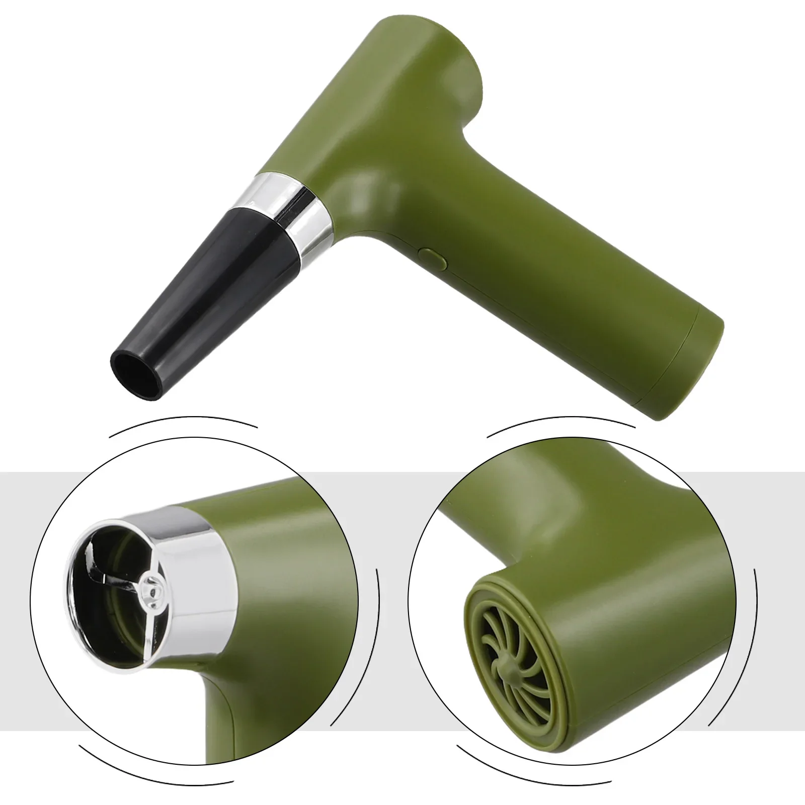 

Brushless Motor Blower Mini Turbo Jet Blower Maximum Output Speed 110 000 RPM Over temperature Protection Type C Fast Recharging