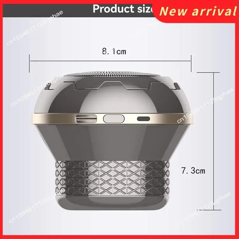 N89R Kit de aseo completo para hombres: Afeitadora eléctrica recargable por USB, recortadora de barba y cabeza calva resistente al agua