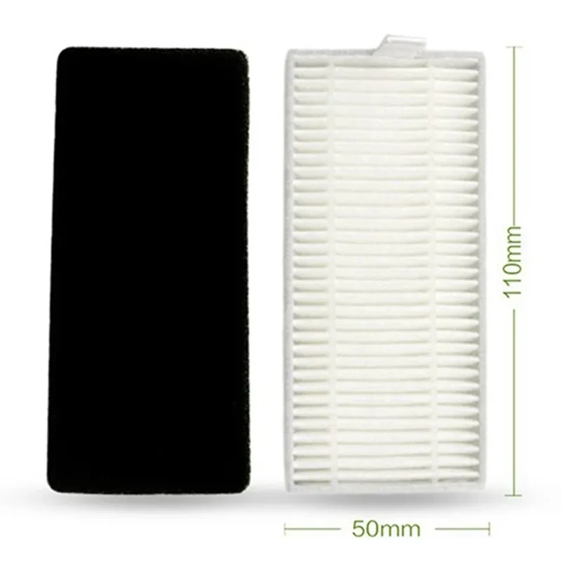 Hepa Filter Replacement Kits for Neatsvor X500 X600 Tesvor X500 X500 Pro Robotic Vacuum Cleaner Spare Accessories