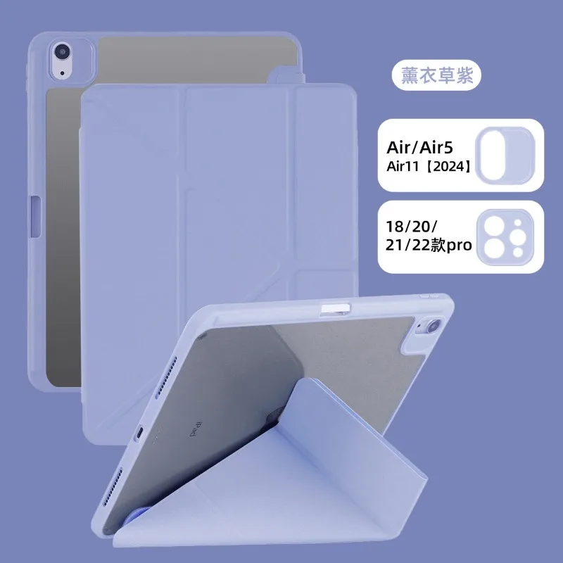 For iPad Air 11 13 M4 2026 A19 12th With Pencil Case A16 11th Gen 2025 M3 2024 M2 Pro11 10th 10.9 Air 5 4 3 6 9 8 7 10.2 Cover