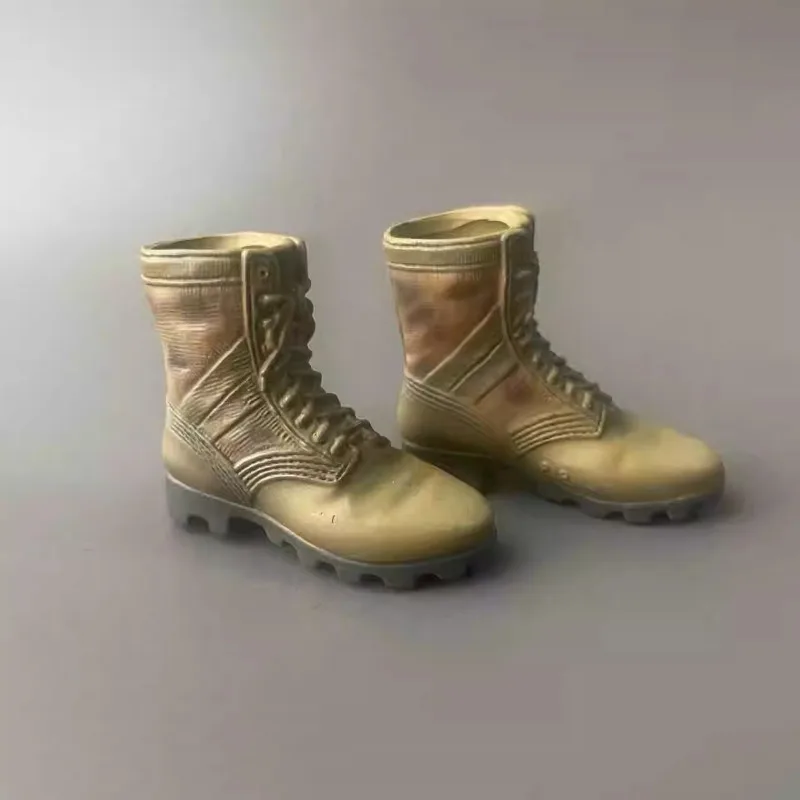 1/6 Scale Modern US Military Tactical Boots Handmade Female Soldier Hollow Plastic Shoes Model for 12inch Action Figure Toys