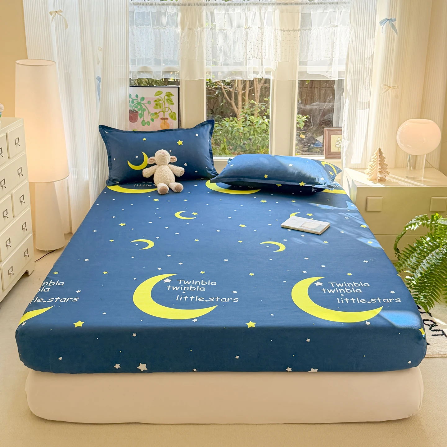 Leopard Printed Fitted Bed Sheet Single/Queen/King Size Twin sabana para cama Skin-friendly Bed Sheet Set Soft roupa de cama
