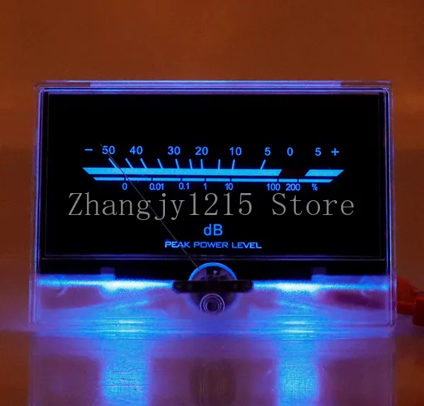 High Precision VU Level Meter Amplifier with Backlight Audio Meter P-134 Gallbladder Machine Fever DB Meter Head