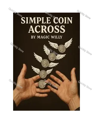 

Простая монета через Волшебную Вилли Волшебные трюки (мгновенная загрузка) Быстрая отправка