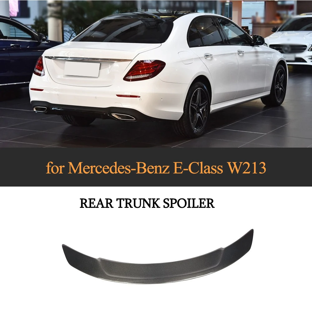 Задний спойлер багажника из углеродного волокна для Mercedes-Benz E-Class W213 2016-19