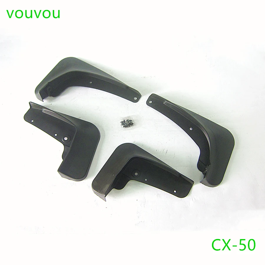 VOUVOU 1 set all 4 pcs Car accessories VC73-51-880 wheel mud guard splash for Mazda CX-50 2023-2025