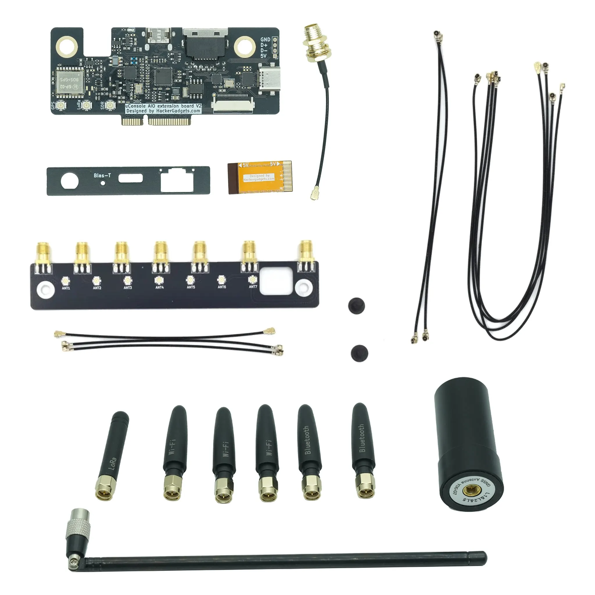 UConsole AIO V2 (RTL-SDR/LoRa/GPS/RTC/USB Hub/USB 3.0/RJ45 Ethernet)not include   uConsole host