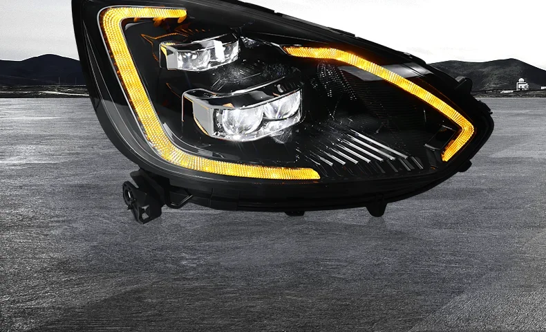 

Автомобильные светодиодные фары DRL дневные ходовые огни Hi/Lo Beam для Honda fit 2021-2022 Angel eye указатель поворота