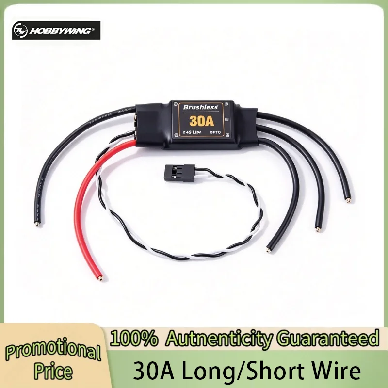 30A Brushless XRotor 2-6S Lipo Brushless ESC Non BEC High Update Rate for Multi Axis Airplane Copters